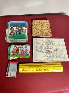 lot 44 image: Vintage McDonalds Party Treat Lot
