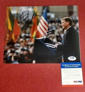 lot 46 image: Autographed Dan Quayle 8x10 Photo - PSA Authenticated