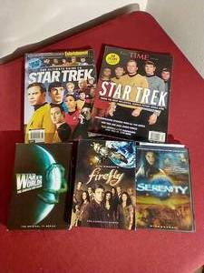 lot 61 image: Sci-Fi Lot - Magazines & DVDs