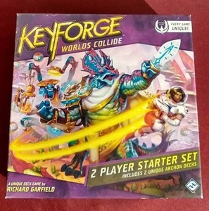 lot 68 image: KeyForge Card Deck Game - Unpunched Pieces