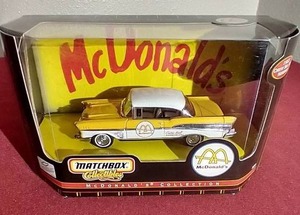 lot 70 image: Matchbox Die-Cast McDonalds 1957 Chevy