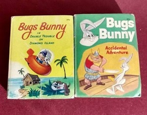 lot 80 image: (2) 1960s Bugs Bunny Big Little Books