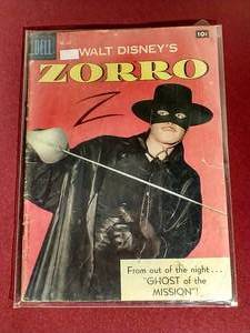 lot 102 image: Vintage Dell Disney Zorro Comic