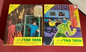 lot 104 image: (2) Vintage 1976 Star Trek Puzzles