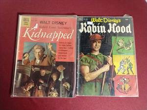 lot 114 image: (2) Dell Comic Books - Disney Movie Adaptations