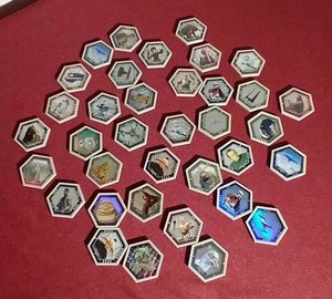 lot 116 image: Topps Star Wars Galactic Connexions Disc Lot