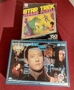 lot 121 image: (2) Star Trek Puzzles