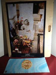 lot 145 image: (2) 1980s Rock Posters - Jim Morrison & Sgt Peppers