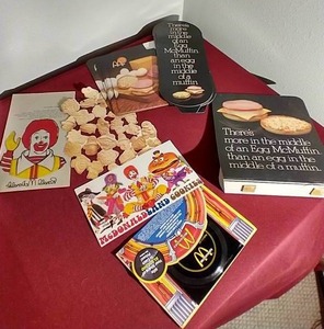 lot 152 image: Vintage McDonalds Advertising Lot