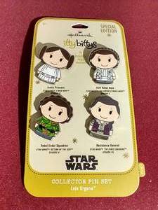 lot 154 image: Itty Bittys Star Wars Leia Organa Collectible Pin Lot