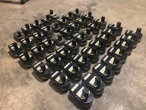 lot 5 image: Lot of assorted Ryobi 18V batteries various models and conditions customer returns  see pictures