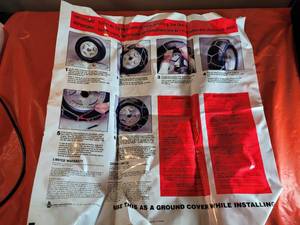 New Alpine Premier Diamond Pattern Tire Snow Chains # 1530
