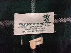 Scotch House 100% Wool Blanket