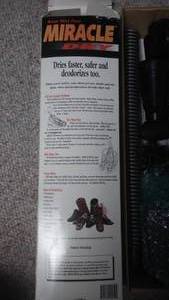 New Miracle Dry Boot & Shoe Dryer