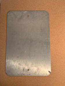 Vendor & Delivery Metal Sign