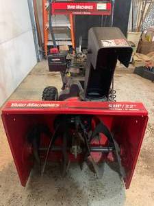 5HP SnowBlower Yard Machines