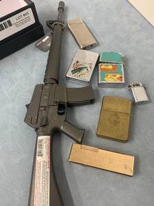 7 Cigarette Lighters Machine gun
