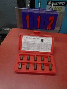 lot 112 image: Set of screw extractors. New in box. As shown.