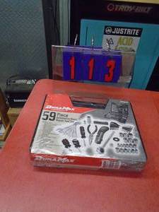 lot 113 image: New 59 piece tool set. As shown.