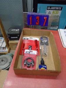 lot 137 image: Flat of tools. As shown.