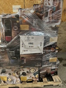 Pallet with assorted Keurig Coffee makers open box customer returns various models and conditions see pictures