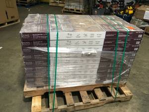 Pallet of Home Decorators Bennett Valley Oak 12 mm T x 8.03 in. W Waterproof Laminate Wood Flooring (15.94 sq.ftCase) 27 cases not used