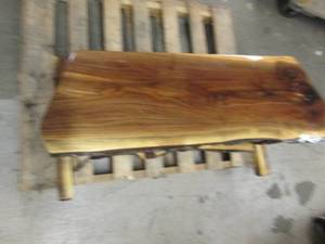 handmade black walnut wood bench 47...