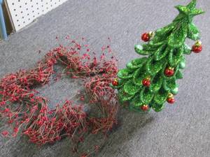 star wreath and tree...