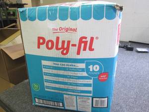 10lb bag of poly fill...