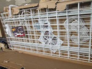 overhead storage bent is spots...