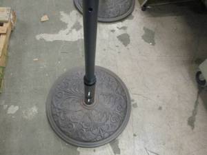 metal umbrella basestand...