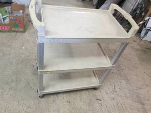 3 tier cart on wheels 25 inch x 16 ...