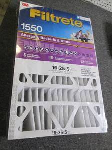 filtrete 16x25x5 furnace filter...