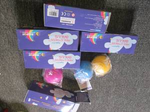 5 boxes of 3 new stress balls...