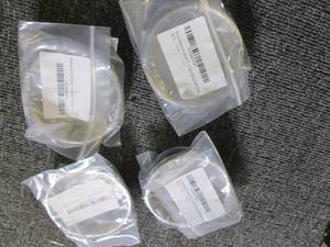 4 packs of 2 new metal hamster food...