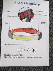 5 led headlamps...
