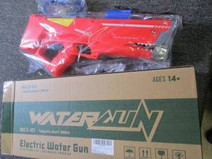 electric water gun...