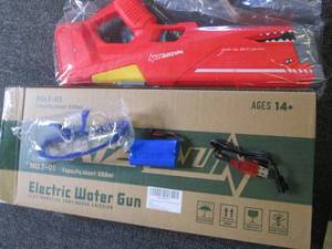 electric water gun...