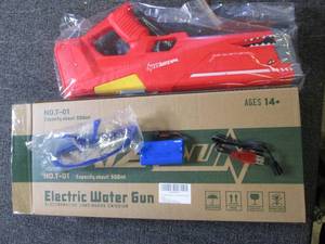 electric water gun...