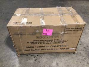 Over the Range Microwave oven black customer return see pictures