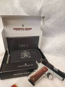 lot 2 image: Spring Field Armory 1911 9MM NIB