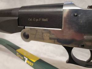 lot 6 image: Berika Arms SS12 12 Gauge Single Shot Brake Action New Never shot