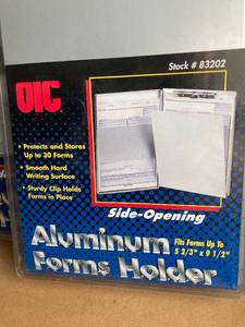 OIC Aluminum Forms Holders