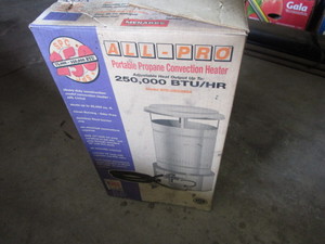 lot 24 image: All Pro LP Heater
