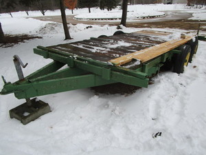 lot 6 image: Tandem Axle Trailer