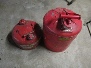lot 40 image: Gas Cans