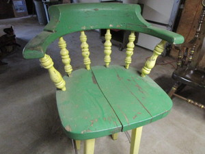 lot 50 image: Wooden Stool