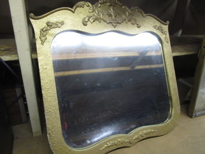 lot 58 image: Antique Mirror