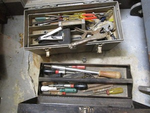 lot 106 image: Toolboxes & Tools