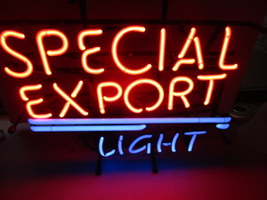 lot 110 image: Special Exports Neon Light